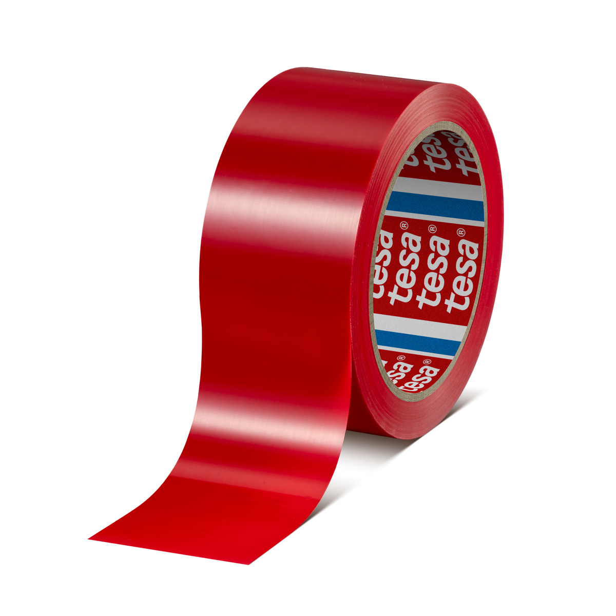 tesa 60428 PVC, 66m x 25mm, rot