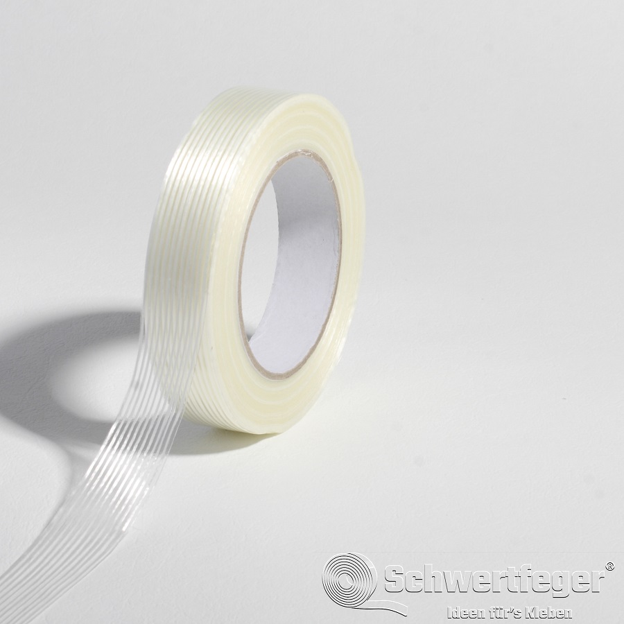 ItemPackageQuantity 12 gws Filamentklebeband mit kreuzgewebter Glasfaserverstärkung Länge in m 50 Breite in mm 25 