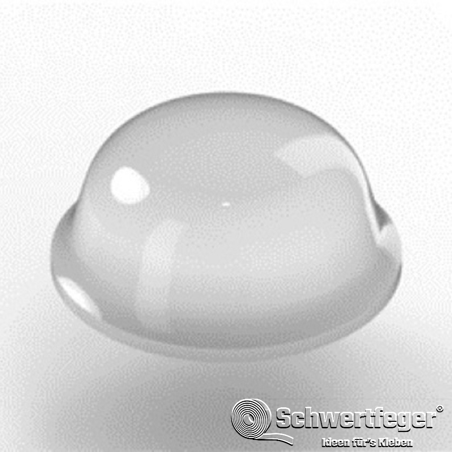 3M SJ 5303 Elastikpuffer transparent 11,2 mm x 5,1 mm Bumpon 3.000 Stück