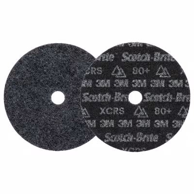 3M Scotch-Brite™ Präzisions-Vliesscheibe Heavy Duty, HD-DH, Extra Coarse 80+, 178 mm x 22.23 mm