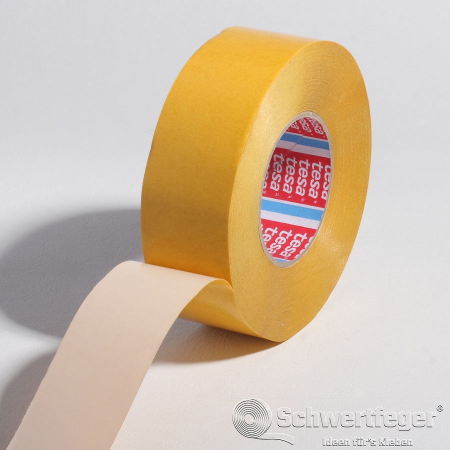 Tesa 4970 doppelseitiges weißes Klebeband 38 mm x 50 m