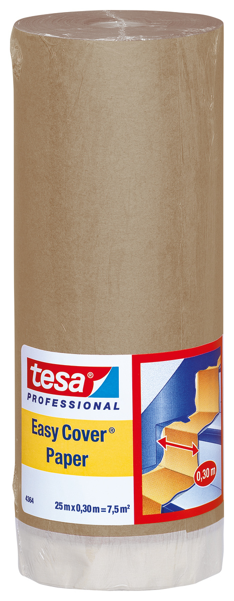 tesa Easy Cover 4364 Papier, 25m x 300mm, farblos