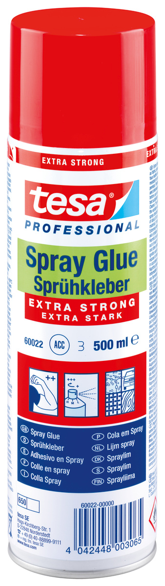 tesa 60022 Sprühkleber Extra Strong 500ml