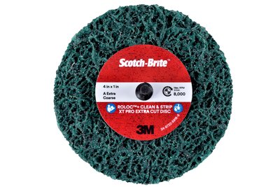 3M Scotch-Brite™ Roloc™+ Grobreinigungsscheibe XT-ZR Pro Extra Cut, 100 mm x 13 mm x 6 mm, A XCRS