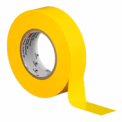 3M™ Temflex™ Vinyl-Isolierband 165, Gelb, 19 mm x 20 m