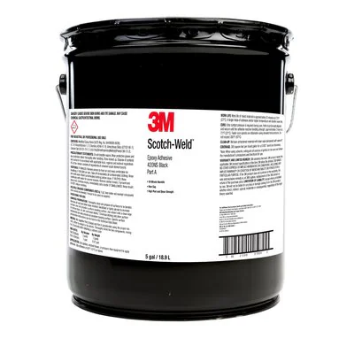 3M™ Scotch-Weld™ 2-Komponenten-Konstruktionsklebstoff auf Epoxidharzbasis DP420NS, Teil A, Schwarz, 18.9 L / 5 Gallonen = 1 Fass 