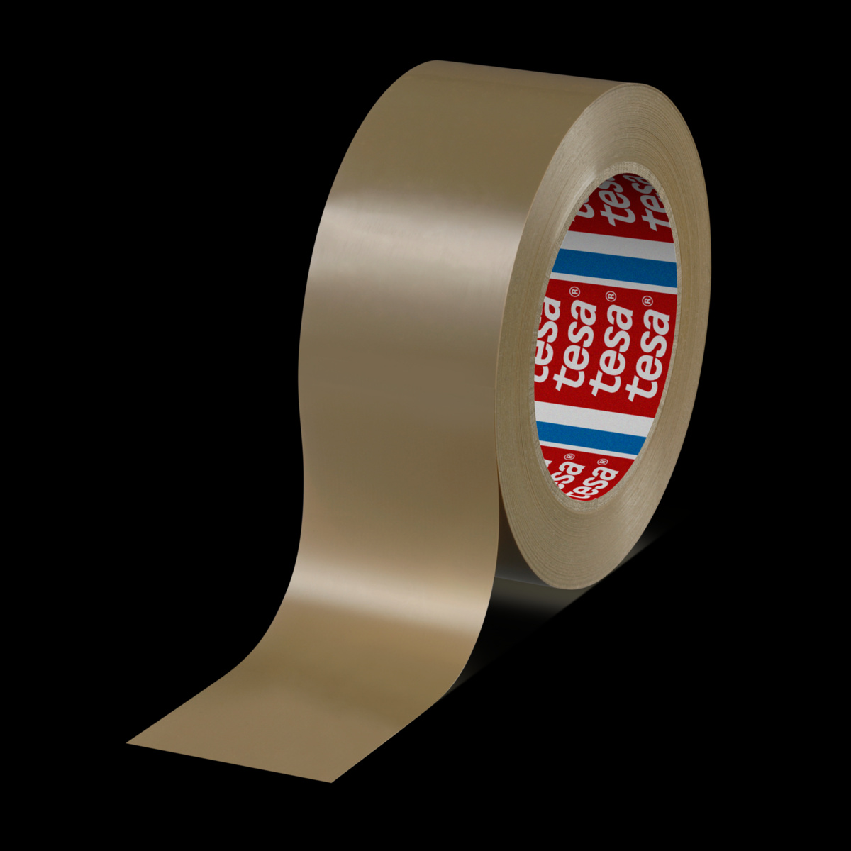 tesa 60422 PVC, 66m x 75mm, braun