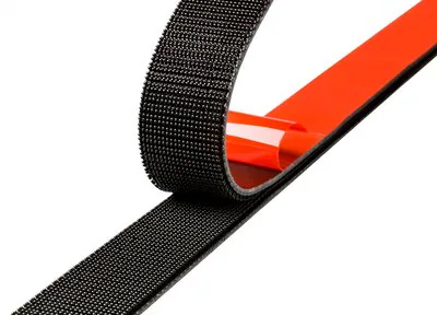 3M™ Dual Lock™ Flexibler Druckverschluss SJ3871, Schwarz, 25 mm x 41 m, 6.1 mm, 62 Köpfe/cm², Außenbereich