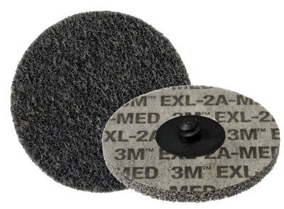 3M Scotch-Brite™ Roloc™ EXL Verpresste Kompaktscheibe XL-UR, 76 mm x 6 mm, 6S FIN