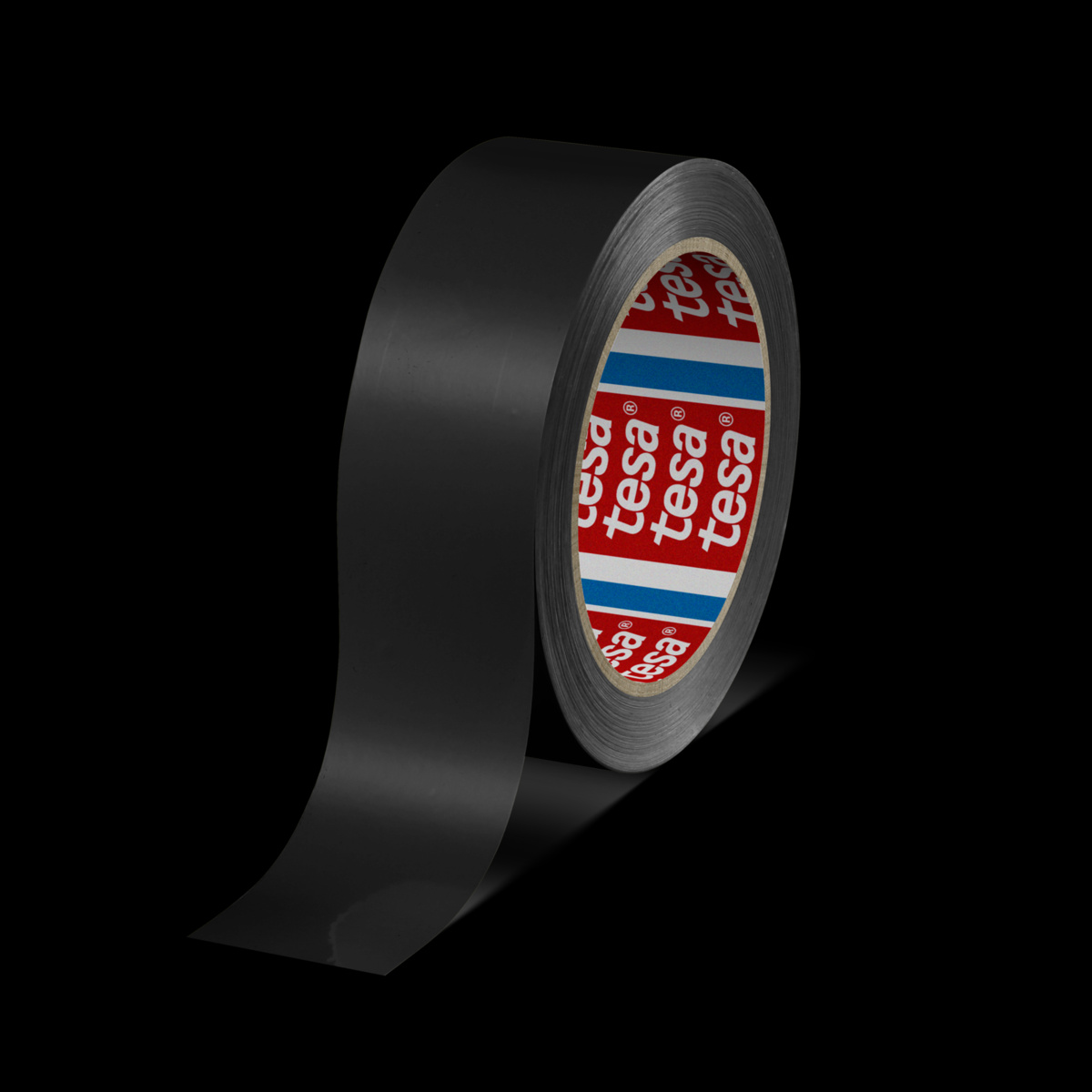 tesa 60404 PVC, 66m x 9mm, schwarz
