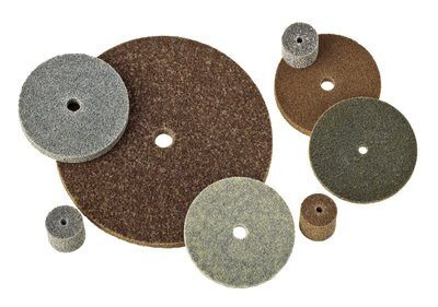 3M Scotch-Brite™ EXL Verpresste Kompaktscheibe XL-UW, 75 mm x 6,35 mm x 6,35 mm, 8A CRS