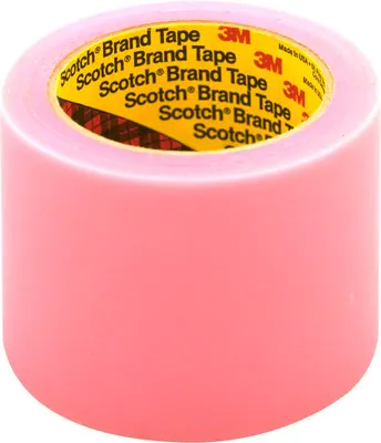 Scotch® Etikettenschutz-Klebeband 821, Rosa, 127 mm x 66 m, 0,063 mm