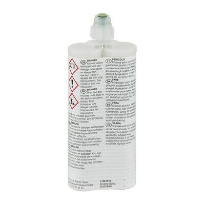 3M™ Scotch-Weld™ 2-Komponenten-Konstruktionsklebstoff auf Epoxidharzbasis DP110, Transluzent, 400 ml