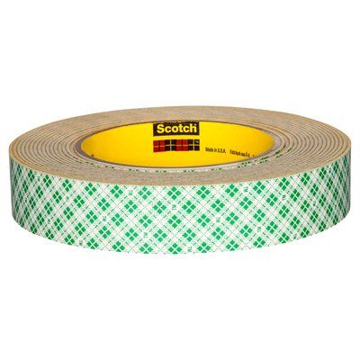 3M™ Doppelseitiges Urethanschaum-Klebeband 4026, Weiß, 50 mm x 33 m, 1.6 mm