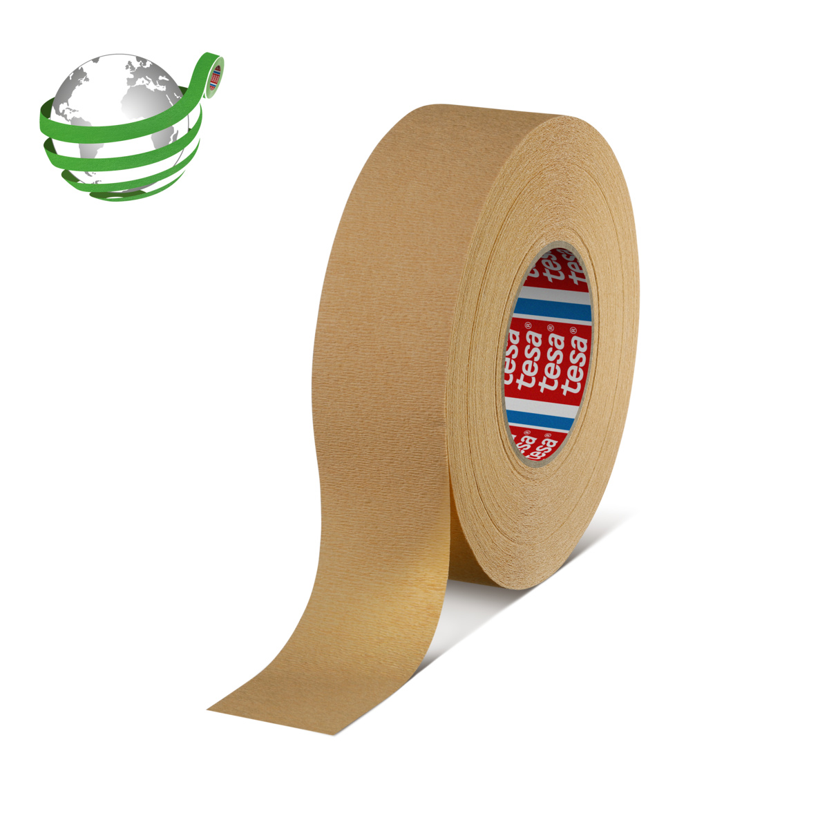 tesakrepp 4319, 50m x 100mm, hellbraun