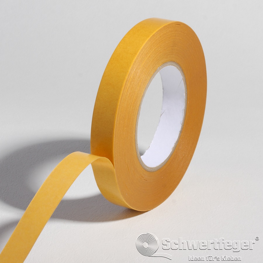 SPADA® 720 doppelseitiges Klebeband mit Papiervliesträger 12 mm x 50 m