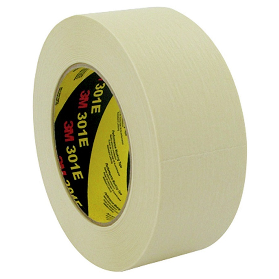 3M 301E Krepp-Klebeband bis 100 °C 18 mm x 50 m 3M 301