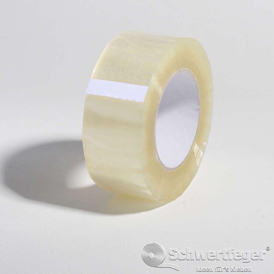 PP Packband SPADA® leise Acrylatkleber  transparent 50 mm x 180 m