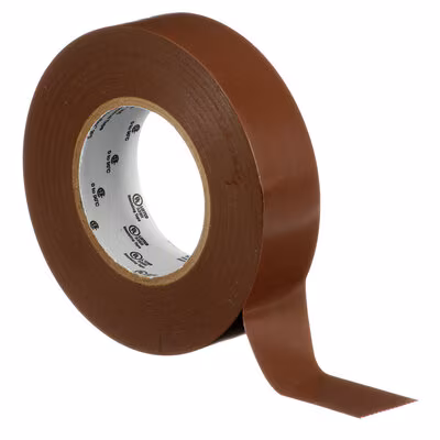 3M™ Temflex™ Vinyl-Isolierband 165, Braun, 19 mm x 25 m