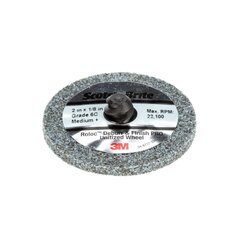 3M Scotch-Brite™ Roloc™ Deburr and Finish PRO Verpresste Kompaktscheibe DP-UR, TR, 76 mm x 6,35 mm, 2S FIN