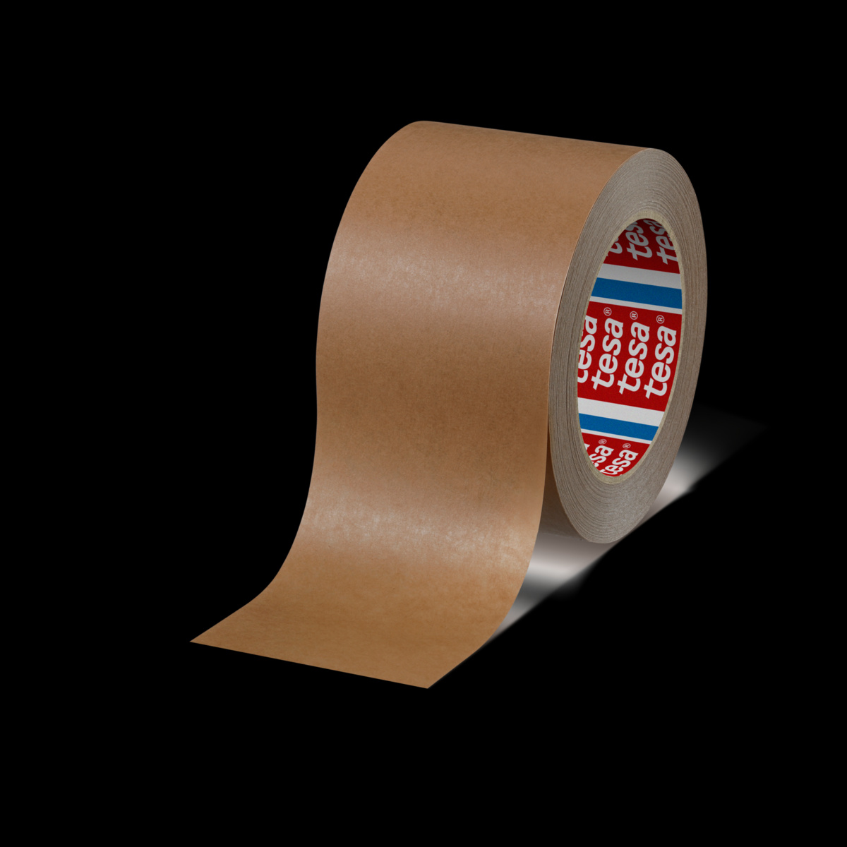 tesapack Papier/Hotmelt, 50m x 75mm, braun