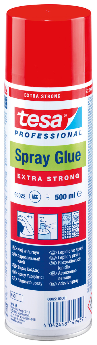 tesa 60022 Sprühkleber Extra Strong 500ml