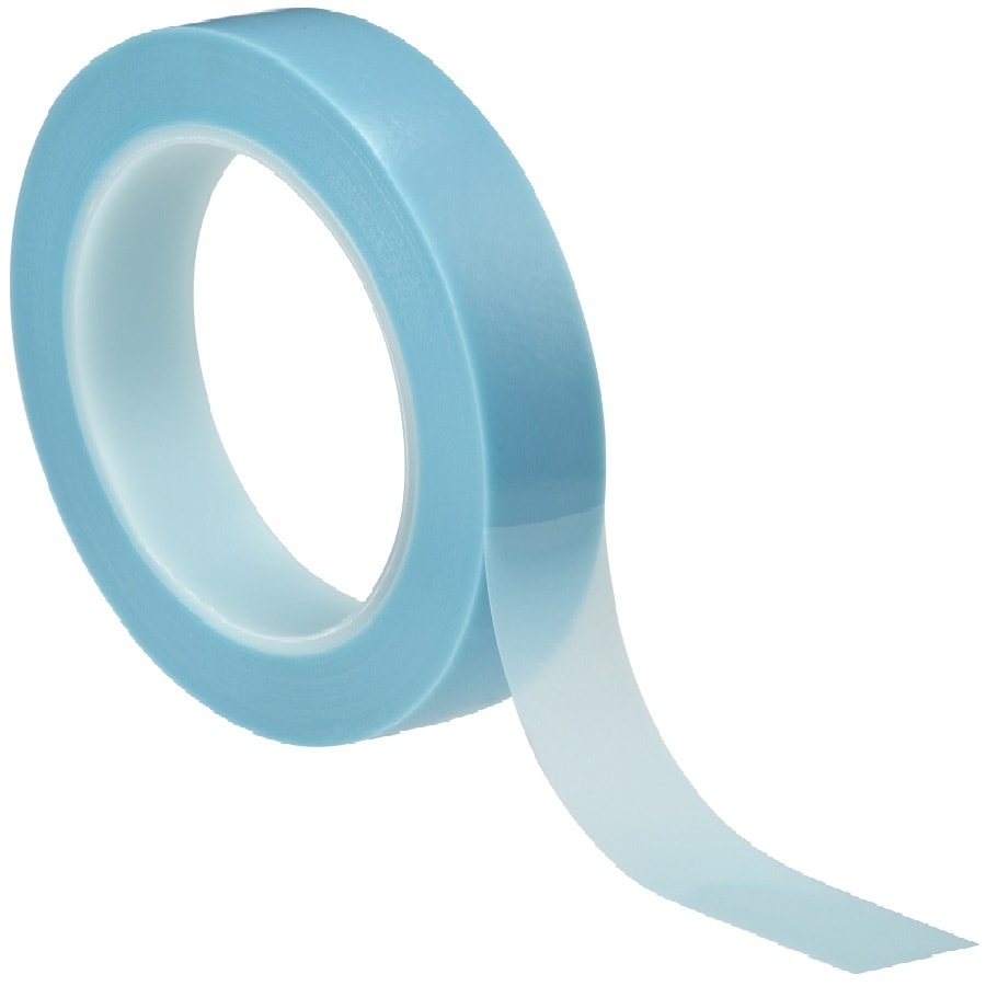 3M 4737 T PVC-Klebeband blau transparent 19 mm x 33 m Hochtemperatur-Farblinienband