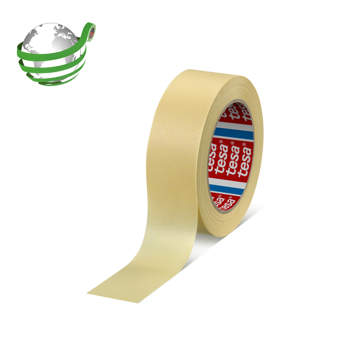 tesakrepp 4323 Basic, 50m x 19mm, hellbeige
