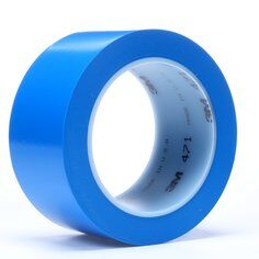 3M™ Weich-PVC-Klebeband 471, Blau, 38 mm x 33 m, 0.13 mm