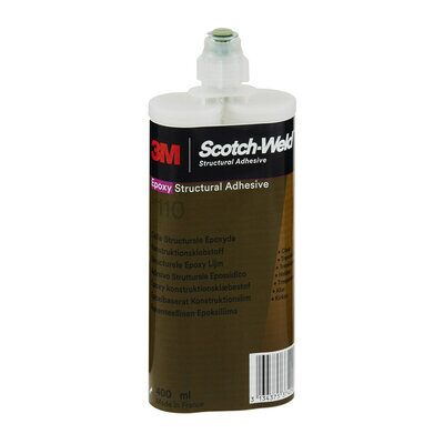 3M™ Scotch-Weld™ 2-Komponenten-Konstruktionsklebstoff auf Epoxidharzbasis DP110, Transluzent, 400 ml
