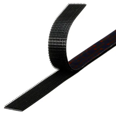 3M™ Dual Lock™ Flexibler Druckverschluss SJ3551CF, Schwarz, 50 mm x 45.7 m, 5.7 mm, 62 Köpfe/cm², Aussenbreich