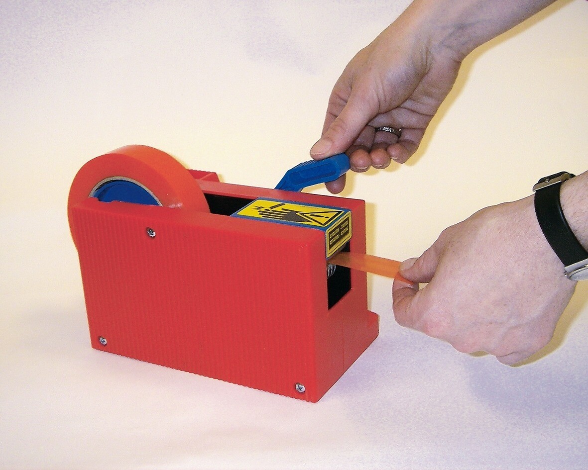 tesa 6037 Halbautomatischer Tischabroller für Rollen bis 30mm Breite