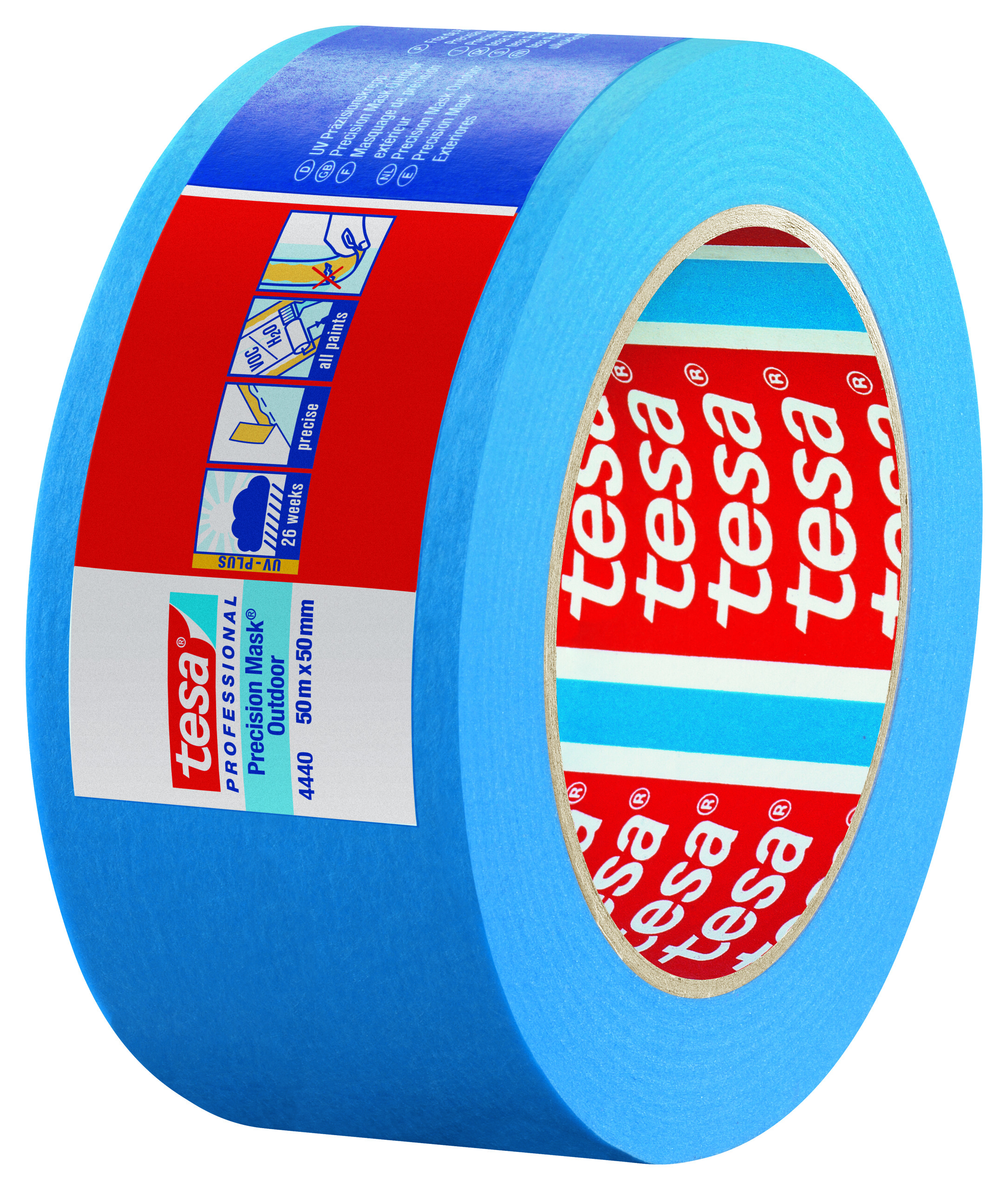 Präzisionskrepp tesa 4440 für Außenanwendungen 50 mm x 50 m