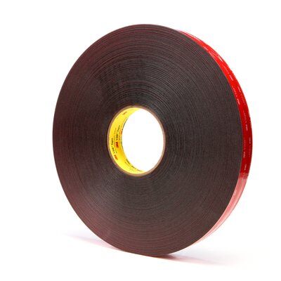 3M 5925 P 1160 mm x 33 m VHB Klebeband 5925, Schwarz, 0.6 mm dick