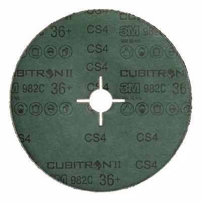 3M™ Cubitron™ II Fiberscheibe 982C, 180 mm x 22 mm, 36+