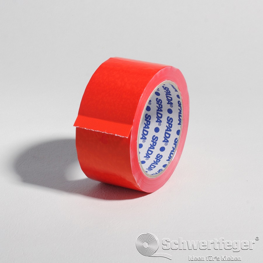 PVC Packband SPADA® 500 rot 50 mm x 66 m