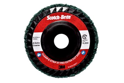 3M Scotch-Brite™ Grobreinigungsscheibe XT-RD Pro Extra Cut, 125 mm x 22 mm, A XCRS