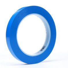 3M™ 471 Hochwertiges Weich-PVC-Klebeband, 6 mm x 33 m, Blau