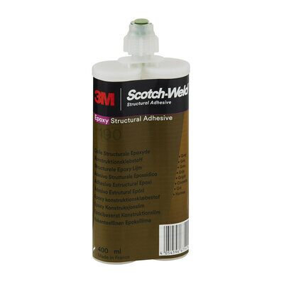3M™ Scotch-Weld™ 2-Komponenten-Konstruktionsklebstoff auf Epoxidharzbasis DP190, Grau, 400 ml