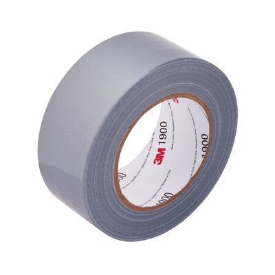 3M™ Gewebeklebeband 1900 silber, 50 mm x 50 m