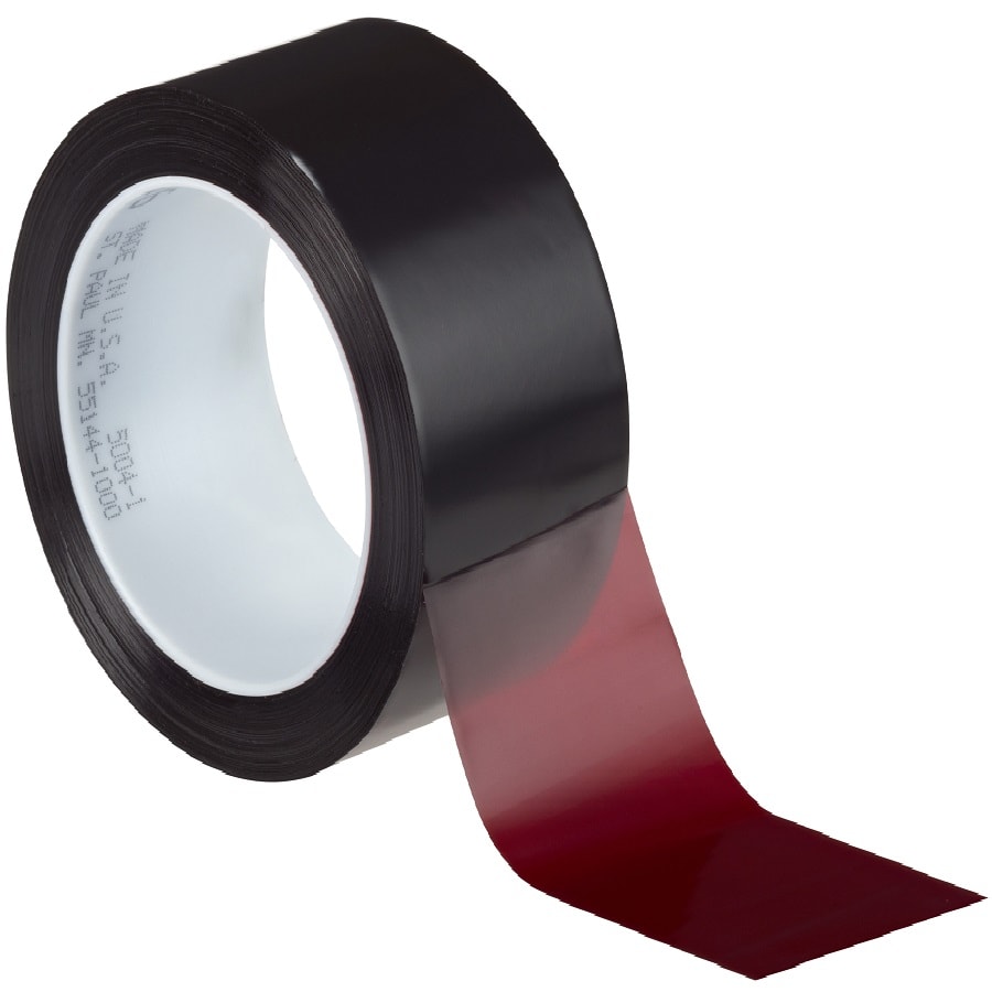 3M 616 Hart-PVC-Klebeband rubinrot 25 mm x 66 m Lithografisches-Klebeband