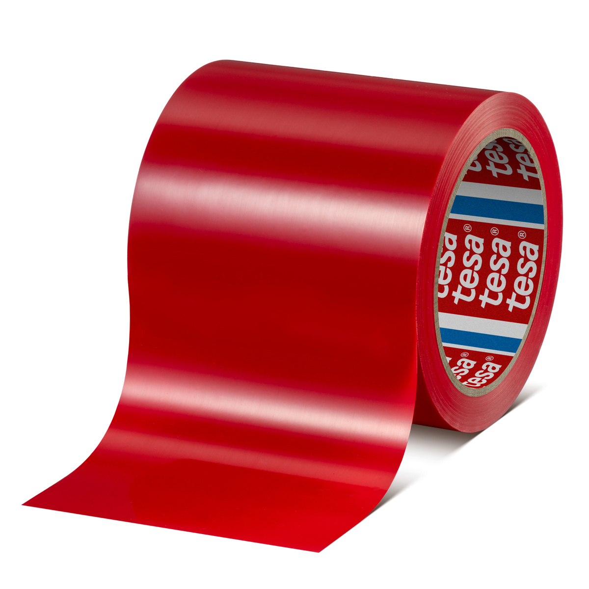 tesa 60428 PVC, 66m x 25mm, rot