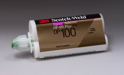3M™ Scotch-Weld™ Epoxidharz-Klebstoff DP 100 Plus, 400 ml transparent