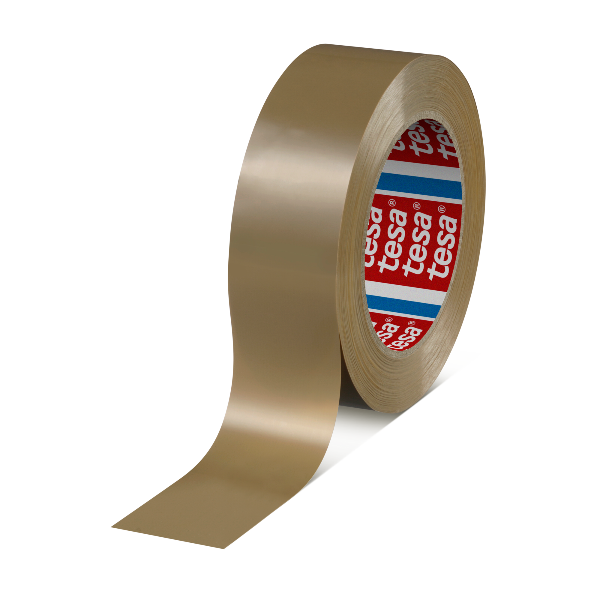 tesa 60422 PVC, 66m x 75mm, braun