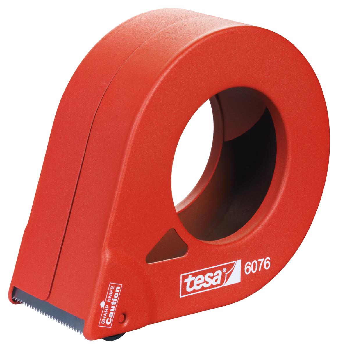 tesa 6076 Verpackungsklebeband-Handabroller für Rollen mit 50mm Breite