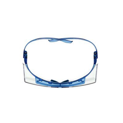 3M™ SecureFit™ 3700 Überbrille, blaue Bügel, Antikratz-Beschichtung + (K), transparente Scheibe, SF3701ASP-BLU-EU, 20 pro Packung