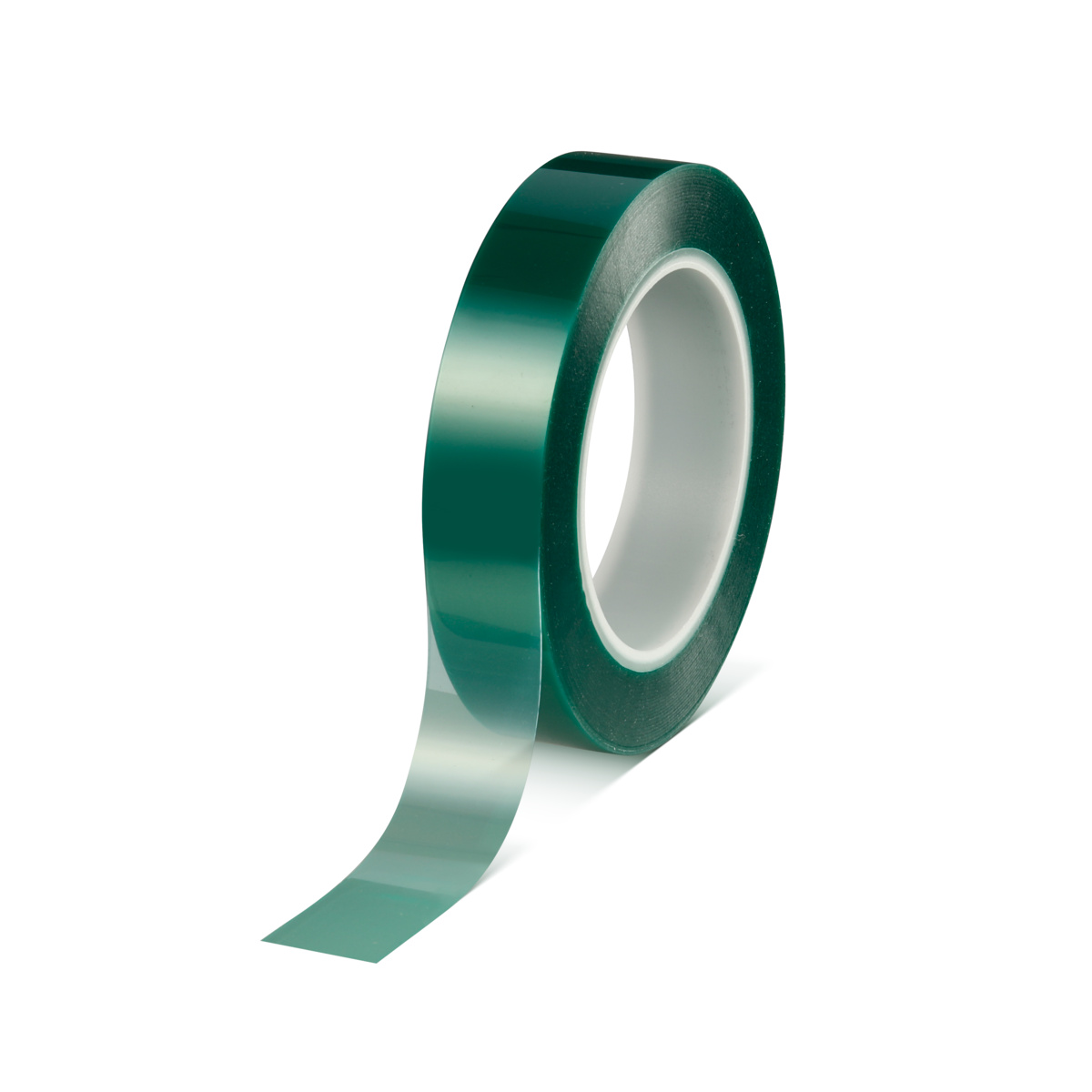 tesa 50600 PET-Abdeckband 220°C, 66m x 50mm, grün-transparent