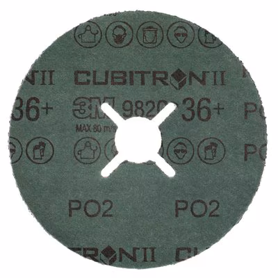 3M™ Cubitron™ II Fiberscheibe 982C, 115 mm x 22 mm, 36+