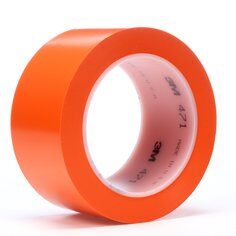 3M™ 471 Hochwertiges Weich-PVC-Klebeband, 50 mm x 33 m, Orange