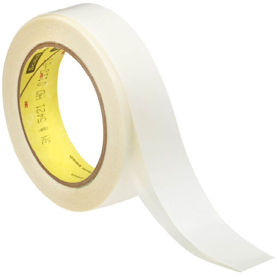 3M™ UHMW-Polyethylen-Gleitklebeband 5421, Weiß, 15.7mm x 16.5m, 0.17mm